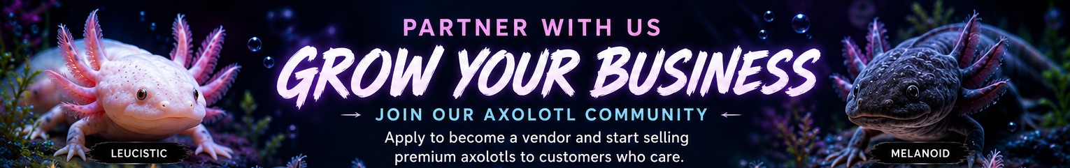 Partner Up And Grow Your Axolotl Business